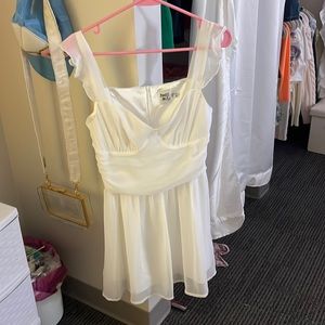 Princess Polly white mini dress